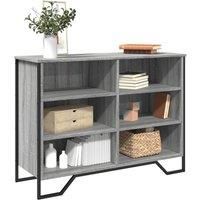 Sideboard Grey Sonoma 101x35.5x74.5 cm Engineered Wood