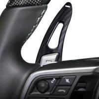 For Porsche 911 Panamera Macan Cayenne 718 Boxster Cayman Spyder Car Steering Wheel Paddle Shifter Extension Cover ABS Plastic