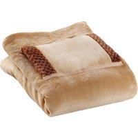 Energy Saving 2-In-1 Electric Heated Hand Warmer & Blanket - Brown