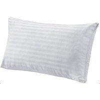 Luxury Broad Stripe Hollowfibre Pillows - Hotel Quality, Hypoallergenic, Machine Washable (Pack Of 2 Or 4)