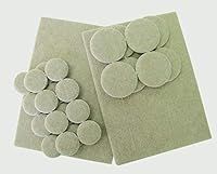 Felt Gard 9902 Pads with Nail-in Glide, Beige, Set of 26 Pieces