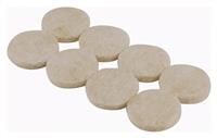 Round Pads, 25mm X 16, By Felt Gard