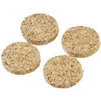 Surface Gard Round Cork Pads 13mm Pack of 24