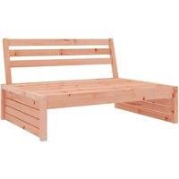 Garden Middle Sofa 120x80 cm Solid Wood Douglas