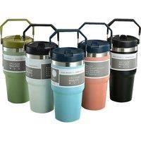 Iceflow Flip Straw Insulated Tumbler - 7 Colours & 2 Sizes! - Blue