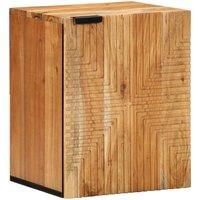 Bathroom Hanging Cabinet 38x33,5x48 cm Solid Wood Acacia