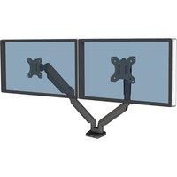 Fellowes Platinum Series Dual Monitor Arm Black 8042501