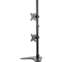 Fellowes Seasa Dual Stacking Monitor Arm - Freestanding Monitor Mount for 8KG...