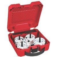 Milwaukee Hole Dolzer Bi-Metal Hole Saw, 17 Piece Set 49224102.