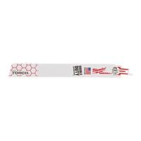 Milwaukee Sawzall Reciprocating Saw Blade Torch 230mm x 10TPI (5 Pack) in White Bi-Metal