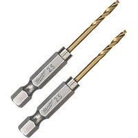 Milwaukee 48894704 Shockwave Drill Hss-G Hex 2.5 mm