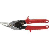 Milwaukee Metal Compound Aviation Snips Left Cut 250mm