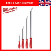 NEW Milwaukee Pry Bar Set with Strike Cap 4 pcs in Set Angled 48229214 Genuine