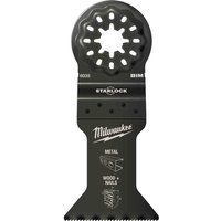 Milwaukee Bi-Metal Starlock Oscillating Multi Tool Plunge Saw Blade 43mm Pack of 1