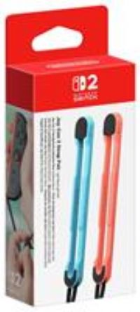 Nintendo Joy-Con 2 Strap Pair, Light Blue and Light Red
