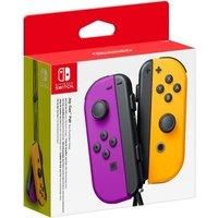 Nintendo Switch Joy-Con Controllers Pair Neon Purple/Orange New Un-Sealed Boxed