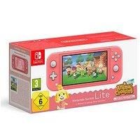 Nintendo Switch Lite Coral + Animal Crossing New Horizons - Switch
