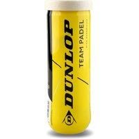 Dunlop Team Padel Balls - Can of 3