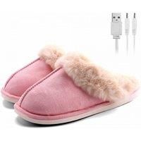 Ugg Inspired Usb Heated Fluffy Faux Sheepskin Slippers - 3 Colours! - Brown