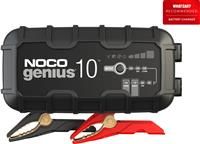 NOCO GENIUS10UK, 10-Amp Fully-Automatic Smart Charger, 6V and 12V Battery Charger, Battery Maintainer, and Battery Desulfator with Temperature Compensation