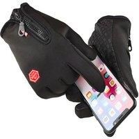 Touchscreen Running Gloves - 3 Colours - Black