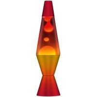 14.5" Volcano Lava Lamp, Orange