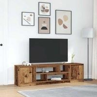 TV Cabinet Old Wood 188.5x41x50 cm Engineered Wood