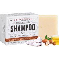 J.R.Liggett's Virgin Coconut & Argan Shampoo Bar 99g in Natural