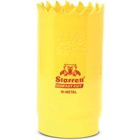 Starrett HSS Bi-Metal Fast Cut Hole Saw - 29mm - For Metal, Wood, Plastics