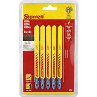 Starrett HSS Bi-Metal Hole Saw - FCH0412 Fast Cut Extra Cobalt Hole Saw - For Stainless Mild Sheet Wood Plastic Various Materials - 114mm