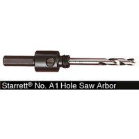 Starrett A1 Holesaw Arbor with 1/4" High Speed Pilot Drill. Cheapest on ebay.