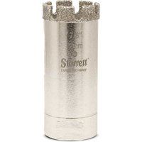 Starrett Diamond Grit Hole Saw - D0078 Ceramic and Tile Drill Cutter - For Brick Glass Marble Slate Stone Porcelain - 22mm (7/8 inch)