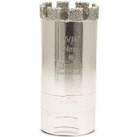 Starrett Diamond Grit Hole Saw - D1056 Ceramic & Tile Drill Cutter - For Brick Glass Marble Slate Stone Porcelain - 24mm (15/16-inch)