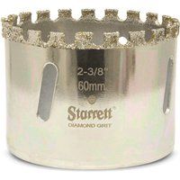 Starrett Diamond Coated Hole Saw 60mm