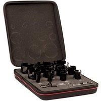Starrett KMP11021 TCT Multi Purpose Holesaw Kit, 13 Piece
