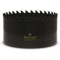 Starrett Tungsten Carbide Tipped Hole Saw - CT312 Deep Cut Holesaw Cutter - For Wood Suspended Flooring Reinforced Concrete & Fibreglass - 89MM