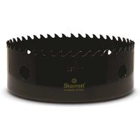 Starrett Tungsten Carbide Tipped Hole Saw - CT500 Deep Cut Holesaw Cutter - For Wood Suspended Flooring Reinforced Concrete & Fibreglass - 127MM