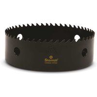 Starrett Tungsten Carbide Tipped Hole Saw - CT512 Deep Cut Holesaw Cutter - For Wood Suspended Flooring Reinforced Concrete & Fibreglass - 140MM