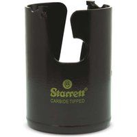 Starrett Tungsten Carbide Tipped Holesaw - MPH0178 Multi Purpose Cut TCT Hole Saw Cutter - For Wood MDF Plastics Ceramic Wall Tiles - 48mm