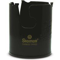 Starrett Tungsten Carbide Tipped Holesaw - MPH0218 Multi Purpose Cut TCT Hole Saw Cutter - For Wood MDF Plastics Ceramic Wall Tiles - 54mm