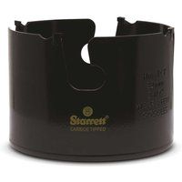 Starrett Tungsten Carbide Tipped Holesaw - MPH0312 Multi Purpose Cut TCT Hole Saw Cutter - For Wood MDF Plastics Ceramic Wall Tiles - 89mm