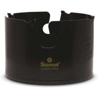 Starrett Tungsten Carbide Tipped Holesaw - MPH0334 Multi Purpose Cut TCT Hole Saw Cutter - For Wood MDF Plastics Ceramic Wall Tiles - 95mm