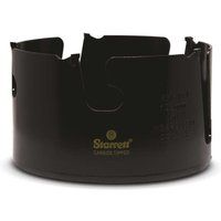 Starrett Tungsten Carbide Tipped Holesaw - MPH0414 Multi Purpose Cut TCT Hole Saw Cutter - For Wood MDF Plastics Ceramic Wall Tiles - 108mm