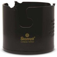 Starrett Tungsten Carbide Tipped Holesaw - MPH0278 Multi Purpose Cut TCT Hole Saw Cutter - For Wood MDF Plastics Ceramic Wall Tiles - 73mm