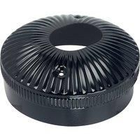 Hunter fan ceiling canopy domed black