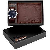 Ben Sherman Brown Watch And Wallet Gift Set