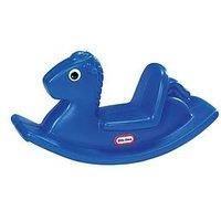 Little Tikes Rocking Horse. Toddler Rocking Toy With Easy Grip Handles & Stable Saddle. Durable, Stable, Kid-Safe Toy For Indoor or Outdoor. Blue Rocking Horse For Kids Aged 18 Months +