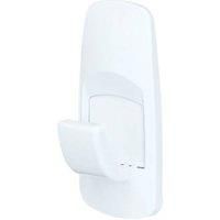 Command Jumbo Hook with Strips - White, Pack of 1 & 17003 Large Hook Hanging Strips - White, Pack of 1
