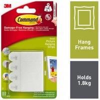 3M Command™ Picture Frame Hanging Adhesive Stick on Strips Damage Free