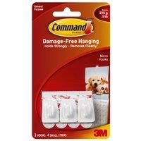 3M Command Hooks Designer Hooks Micro Hooks Mini Hooks Damage Free Hanging 3M